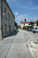Ozke ulice istrske vasi Gaon