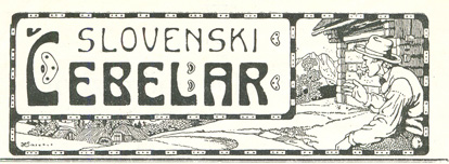 naslov na reviji Slovenski ebelar